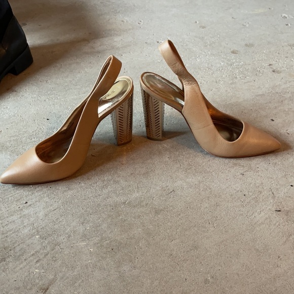 Coach sling back block heel - Picture 2 of 4
